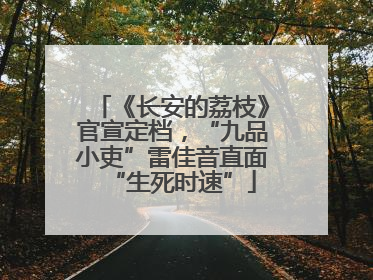 《长安的荔枝》官宣定档，“九品小吏”雷佳音直面“生死时速”