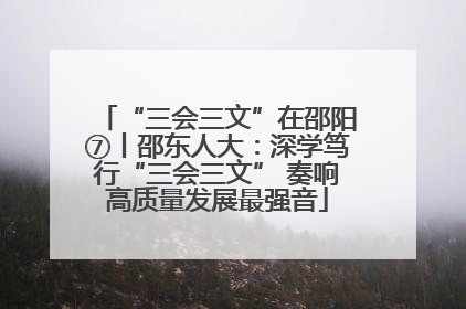 “三会三文”在邵阳⑦丨邵东人大：深学笃行“三会三文” 奏响高质量发展最强音