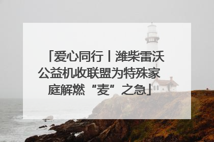 爱心同行丨潍柴雷沃公益机收联盟为特殊家庭解燃“麦”之急