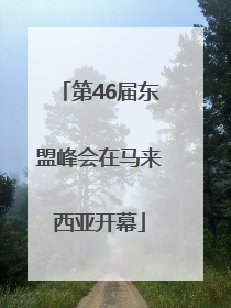 第46届东盟峰会在马来西亚开幕