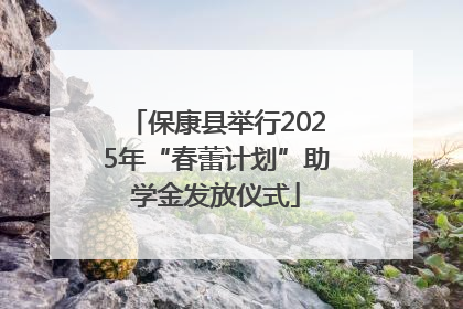保康县举行2025年“春蕾计划”助学金发放仪式