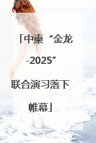 中柬“金龙-2025”联合演习落下帷幕