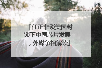 任正非谈美国封锁下中国芯片发展，外媒争相解读