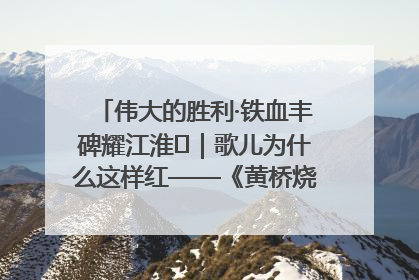 伟大的胜利·铁血丰碑耀江淮⑫｜歌儿为什么这样红——《黄桥烧饼歌》诞生记