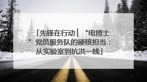 先锋在行动 ▏“电博士”党员服务队的硬核担当：从实验室到抗洪一线