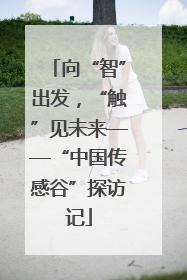 向“智”出发，“触”见未来——“中国传感谷”探访记