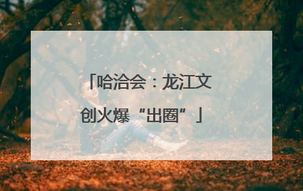 哈洽会：龙江文创火爆“出圈”