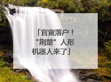官宣落户！“荆楚”人形机器人来了