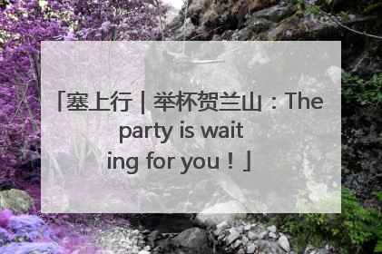 塞上行｜举杯贺兰山：The party is waiting for you！