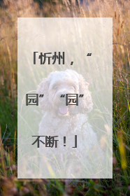 忻州，“园”“园”不断！