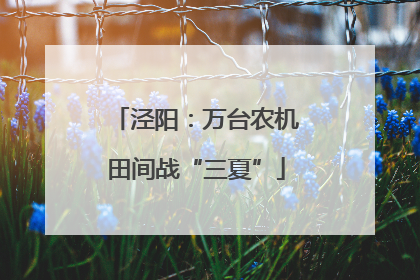 泾阳：万台农机田间战“三夏”