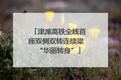 津潍高铁全线首座双侧双转连续梁“华丽转身”