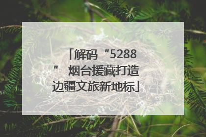 解码“5288” 烟台援藏打造边疆文旅新地标