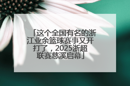 这个全国有名的浙江业余篮球赛事又开打了，2025浙超联赛慈溪启幕