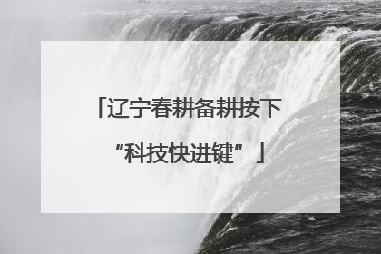 辽宁春耕备耕按下“科技快进键”