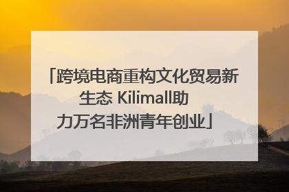 跨境电商重构文化贸易新生态 Kilimall助力万名非洲青年创业