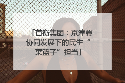 首衡集团：京津冀协同发展下的民生“菜篮子”担当
