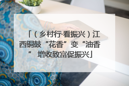 （乡村行·看振兴）江西铜鼓“花香”变“油香” 增收致富促振兴